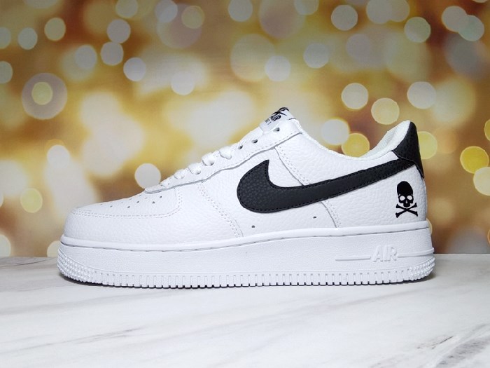 Women's Air Force 1 White/Black Shoes 0195 Women's Air Force 1 White/Black Shoes 0195
