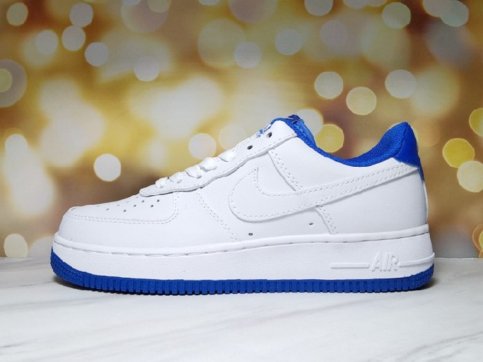 Women's Air Force 1 White/Royal Shoes 0206 Women's Air Force 1 White/Royal Shoes 0206