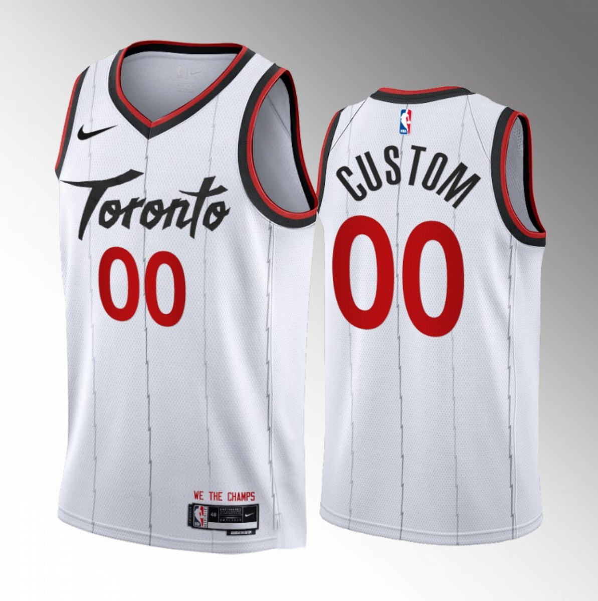 Men's Toronto Raptors Active Player Custom White 2023/24 Association Edition Stitched Basketball Jersey Men's Toronto Raptors Active Player Custom White 2023/24 Association Edition Stitched Basketball Jersey