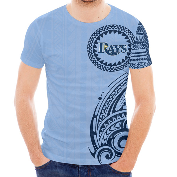 Men's Tampa Bay Rays Blue T-Shirt Men's Tampa Bay Rays Blue T-Shirt