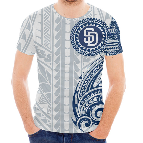 Men's San Diego Padres Grey T-Shirt Men's San Diego Padres Grey T-Shirt