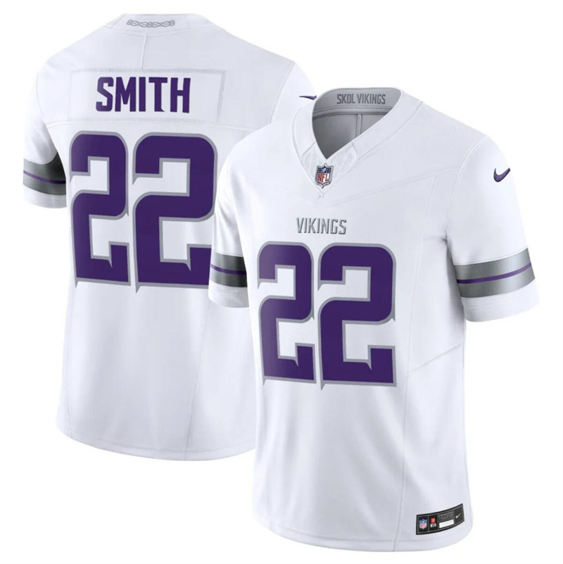 Youth Minnesota Vikings #22 Harrison Smith White F.U.S.E. Winter Warrior Limited Stitched Jersey Youth Minnesota Vikings #22 Harrison Smith White F.U.S.E. Winter Warrior Limited Stitched Jersey