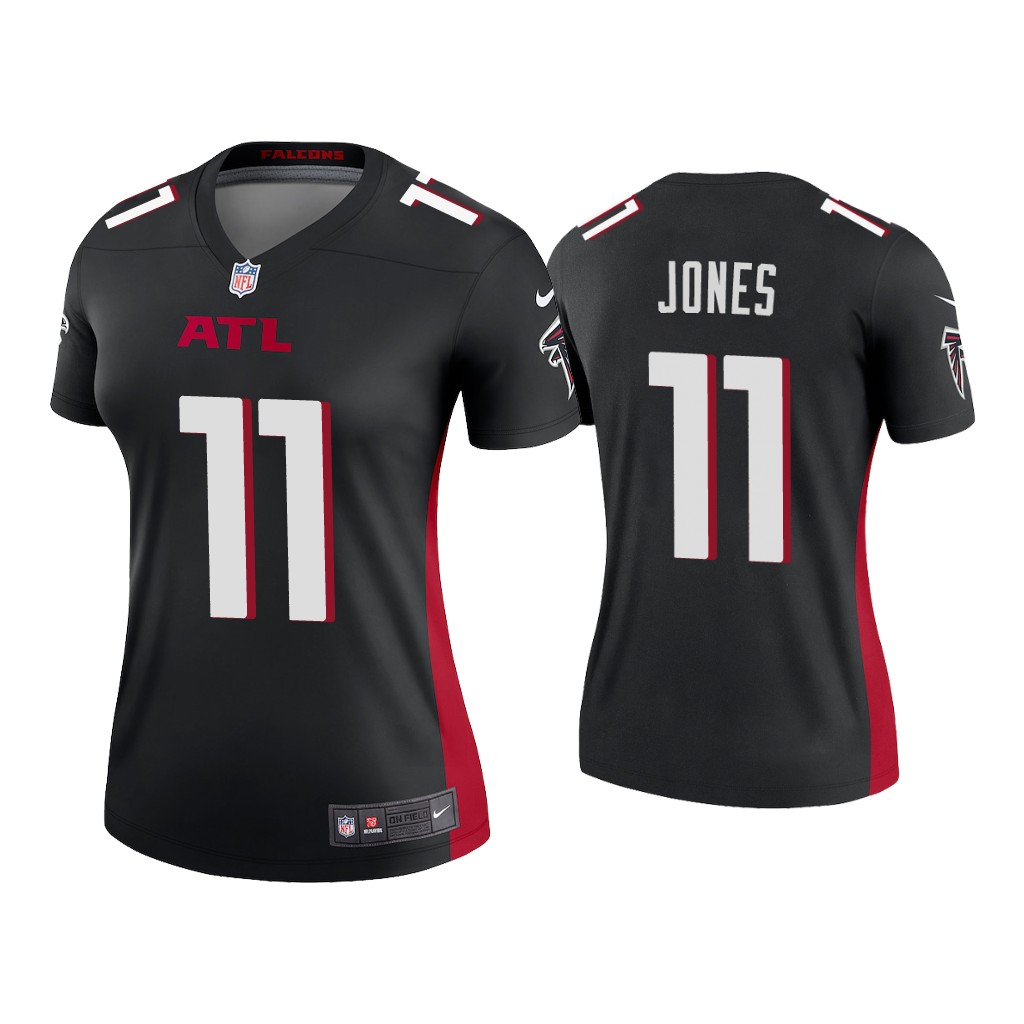 Women's Atlanta Falcons #11 Julio Jones New Black Stitched Jersey(Run Small) Women's Atlanta Falcons #11 Julio Jones New Black Stitched Jersey(Run Small)