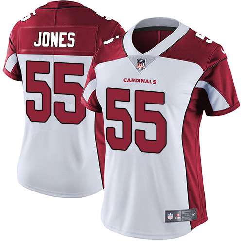 Nike Cardinals #55 Chandler Jones White Women's Stitched NFL Vapor Untouchable Limited Jersey Nike Cardinals #55 Chandler Jones White Women's Stitched NFL Vapor Untouchable Limited Jersey