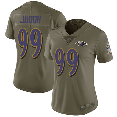 Nike Ravens #99 Matthew Judon Olive Women's Stitched NFL Limited 2017 Salute To Service Jersey Nike Ravens #99 Matthew Judon Olive Women's Stitched NFL Limited 2017 Salute To Service Jersey