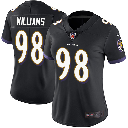 Nike Ravens #98 Brandon Williams Black Alternate Women's Stitched NFL Limited Vapor Untouchable Limited Jersey Nike Ravens #98 Brandon Williams Black Alternate Women's Stitched NFL Limited Vapor Untouchable Limited Jersey
