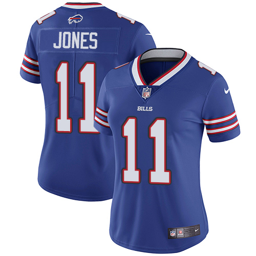 Nike Bills #11 Zay Jones Royal Blue Team Color Women's Stitched NFL Vapor Untouchable Limited Jersey Nike Bills #11 Zay Jones Royal Blue Team Color Women's Stitched NFL Vapor Untouchable Limited Jersey