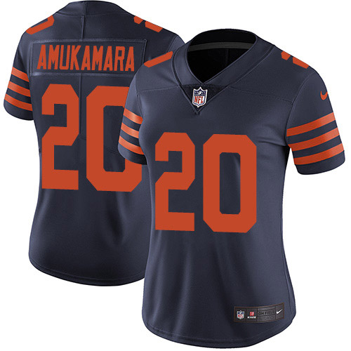 Nike Bears #20 Prince Amukamara Navy Blue Alternate Women's Stitched NFL Vapor Untouchable Limited Jersey Nike Bears #20 Prince Amukamara Navy Blue Alternate Women's Stitched NFL Vapor Untouchable Limited Jersey