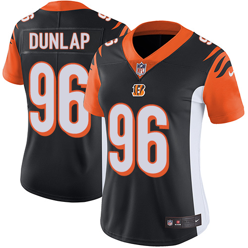 Nike Bengals #96 Carlos Dunlap Black Team Color Women's Stitched NFL Vapor Untouchable Limited Jersey Nike Bengals #96 Carlos Dunlap Black Team Color Women's Stitched NFL Vapor Untouchable Limited Jersey