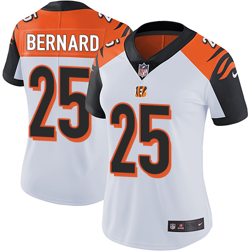 Nike Bengals #25 Giovani Bernard White Women's Stitched NFL Vapor Untouchable Limited Jersey Nike Bengals #25 Giovani Bernard White Women's Stitched NFL Vapor Untouchable Limited Jersey