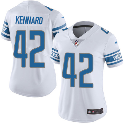 Nike Lions #42 Devon Kennard White Women's Stitched NFL Vapor Untouchable Limited Jersey Nike Lions #42 Devon Kennard White Women's Stitched NFL Vapor Untouchable Limited Jersey