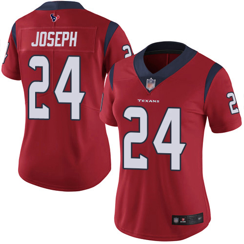 Nike Texans #24 Johnathan Joseph Red Alternate Women's Stitched NFL Vapor Untouchable Limited Jersey Nike Texans #24 Johnathan Joseph Red Alternate Women's Stitched NFL Vapor Untouchable Limited Jersey