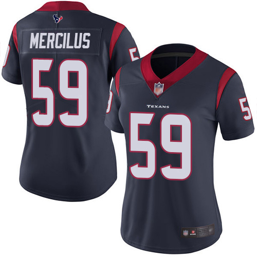 Nike Texans #59 Whitney Mercilus Navy Blue Team Color Women's Stitched NFL Vapor Untouchable Limited Jersey Nike Texans #59 Whitney Mercilus Navy Blue Team Color Women's Stitched NFL Vapor Untouchable Limited Jersey