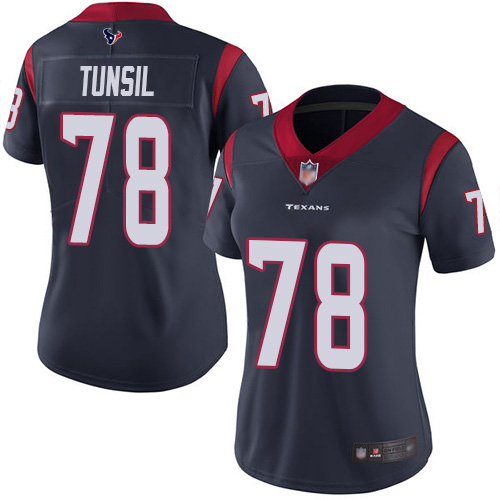 Nike Texans #78 Laremy Tunsil Navy Blue Team Color Women's Stitched NFL Vapor Untouchable Limited Jersey Nike Texans #78 Laremy Tunsil Navy Blue Team Color Women's Stitched NFL Vapor Untouchable Limited Jersey