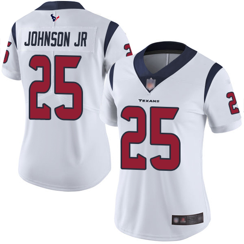 Nike Texans #25 Duke Johnson Jr White Women's Stitched NFL Vapor Untouchable Limited Jersey Nike Texans #25 Duke Johnson Jr White Women's Stitched NFL Vapor Untouchable Limited Jersey