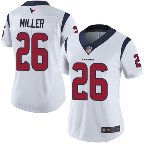 Nike Texans #26 Lamar Miller White Women's Stitched NFL Vapor Untouchable Limited Jersey Nike Texans #26 Lamar Miller White Women's Stitched NFL Vapor Untouchable Limited Jersey