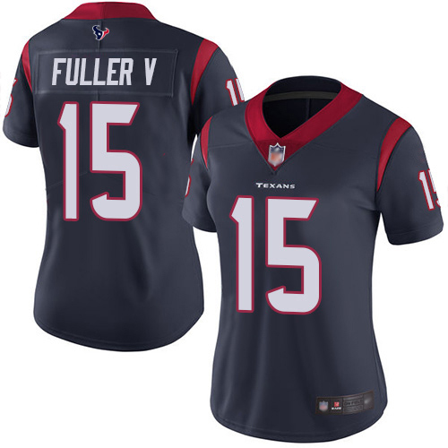 Nike Texans #15 Will Fuller V Navy Blue Team Color Women's Stitched NFL Vapor Untouchable Limited Jersey Nike Texans #15 Will Fuller V Navy Blue Team Color Women's Stitched NFL Vapor Untouchable Limited Jersey