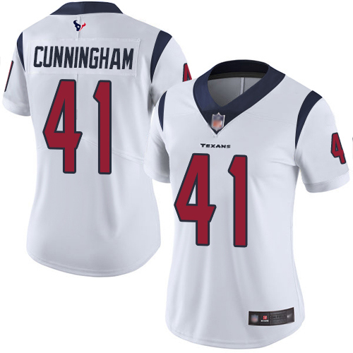 Nike Texans #41 Zach Cunningham White Women's Stitched NFL Vapor Untouchable Limited Jersey Nike Texans #41 Zach Cunningham White Women's Stitched NFL Vapor Untouchable Limited Jersey