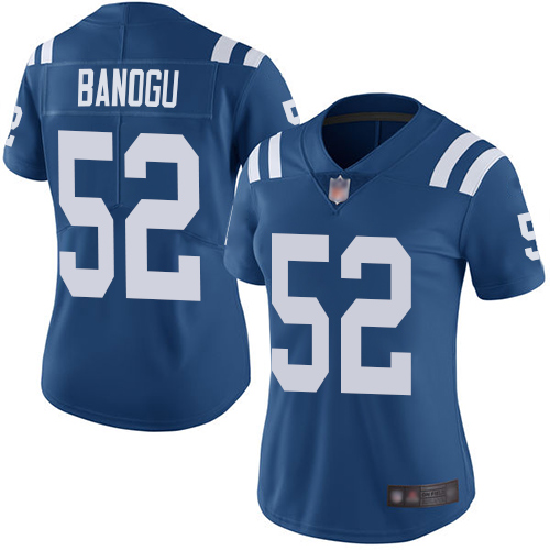 Nike Colts #52 Ben Banogu Royal Blue Team Color Women's Stitched NFL Vapor Untouchable Limited Jersey Nike Colts #52 Ben Banogu Royal Blue Team Color Women's Stitched NFL Vapor Untouchable Limited Jersey