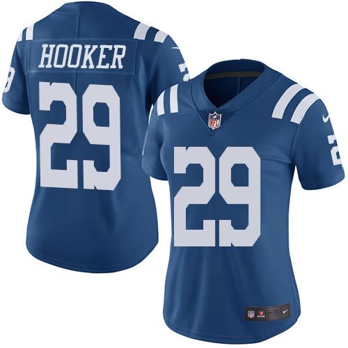 Nike Colts #29 Malik Hooker Royal Blue Women's Stitched NFL Limited Rush Jersey Nike Colts #29 Malik Hooker Royal Blue Women's Stitched NFL Limited Rush Jersey