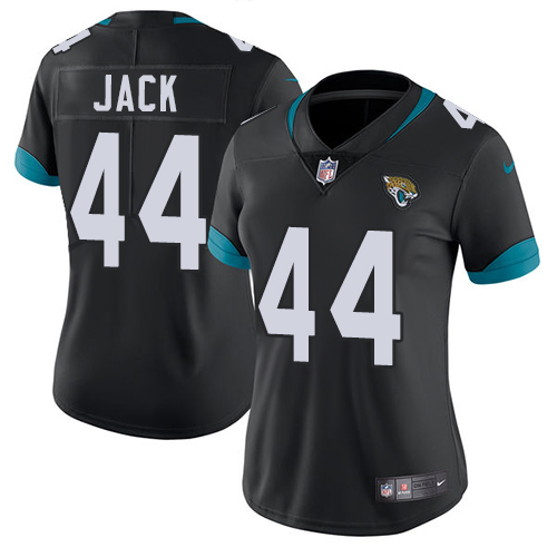 Nike Jaguars #44 Myles Jack Black Team Color Women's Stitched NFL Vapor Untouchable Limited Jersey Nike Jaguars #44 Myles Jack Black Team Color Women's Stitched NFL Vapor Untouchable Limited Jersey