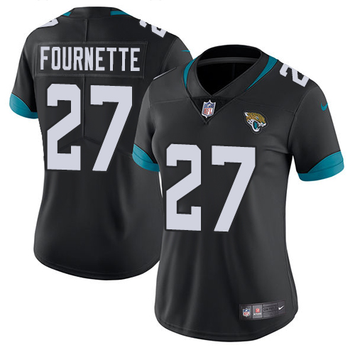 Nike Jaguars #27 Leonard Fournette Black Team Color Women's Stitched NFL Vapor Untouchable Limited Jersey Nike Jaguars #27 Leonard Fournette Black Team Color Women's Stitched NFL Vapor Untouchable Limited Jersey