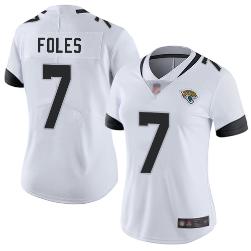 Nike Jaguars #7 Nick Foles White Women's Stitched NFL Vapor Untouchable Limited Jersey Nike Jaguars #7 Nick Foles White Women's Stitched NFL Vapor Untouchable Limited Jersey