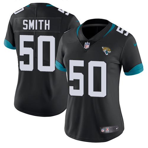 Nike Jaguars #50 Telvin Smith Black Team Color Women's Stitched NFL Vapor Untouchable Limited Jersey Nike Jaguars #50 Telvin Smith Black Team Color Women's Stitched NFL Vapor Untouchable Limited Jersey