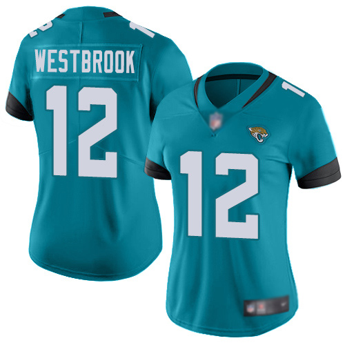 Nike Jaguars #12 Dede Westbrook Teal Green Alternate Women's Stitched NFL Vapor Untouchable Limited Jersey Nike Jaguars #12 Dede Westbrook Teal Green Alternate Women's Stitched NFL Vapor Untouchable Limited Jersey