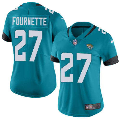 Nike Jaguars #27 Leonard Fournette Teal Green Alternate Women's Stitched NFL Vapor Untouchable Limited Jersey Nike Jaguars #27 Leonard Fournette Teal Green Alternate Women's Stitched NFL Vapor Untouchable Limited Jersey