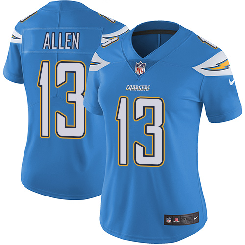 Nike Chargers #13 Keenan Allen Electric Blue Alternate Women's Stitched NFL Vapor Untouchable Limited Jersey Nike Chargers #13 Keenan Allen Electric Blue Alternate Women's Stitched NFL Vapor Untouchable Limited Jersey