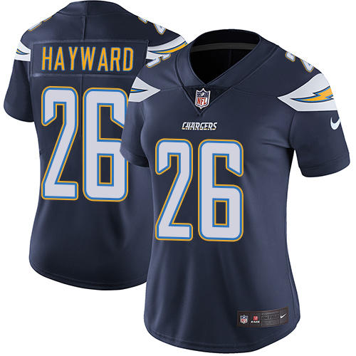 Nike Chargers #26 Casey Hayward Navy Blue Team Color Women's Stitched NFL Vapor Untouchable Limited Jersey Nike Chargers #26 Casey Hayward Navy Blue Team Color Women's Stitched NFL Vapor Untouchable Limited Jersey