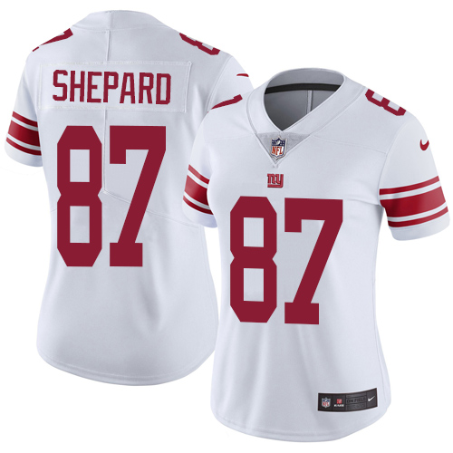 Nike Giants #87 Sterling Shepard White Women's Stitched NFL Vapor Untouchable Limited Jersey Nike Giants #87 Sterling Shepard White Women's Stitched NFL Vapor Untouchable Limited Jersey