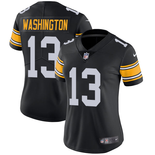 Nike Steelers #13 James Washington Black Alternate Women's Stitched NFL Vapor Untouchable Limited Jersey Nike Steelers #13 James Washington Black Alternate Women's Stitched NFL Vapor Untouchable Limited Jersey