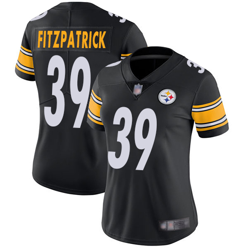 Nike Steelers #39 Minkah Fitzpatrick Black Team Color Women's Stitched NFL Vapor Untouchable Limited Jersey Nike Steelers #39 Minkah Fitzpatrick Black Team Color Women's Stitched NFL Vapor Untouchable Limited Jersey