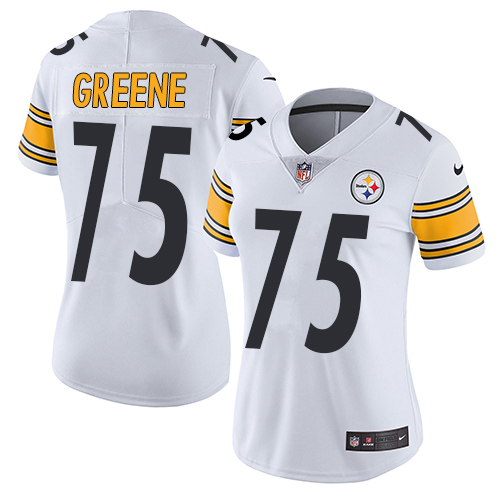 Nike Steelers #75 Joe Greene White Women's Stitched NFL Vapor Untouchable Limited Jersey Nike Steelers #75 Joe Greene White Women's Stitched NFL Vapor Untouchable Limited Jersey
