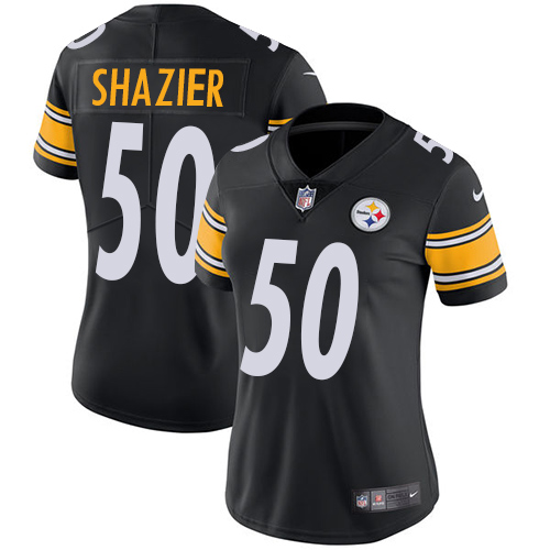 Nike Steelers #50 Ryan Shazier Black Team Color Women's Stitched NFL Vapor Untouchable Limited Jersey Nike Steelers #50 Ryan Shazier Black Team Color Women's Stitched NFL Vapor Untouchable Limited Jersey