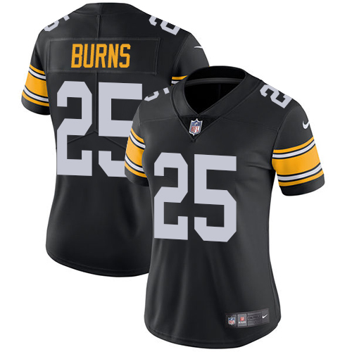 Nike Steelers #25 Artie Burns Black Alternate Women's Stitched NFL Vapor Untouchable Limited Jersey Nike Steelers #25 Artie Burns Black Alternate Women's Stitched NFL Vapor Untouchable Limited Jersey