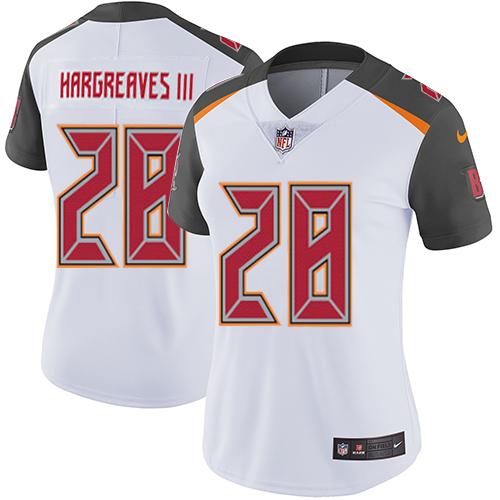 Nike Buccaneers #28 Vernon Hargreaves III White Women's Stitched NFL Vapor Untouchable Limited Jersey Nike Buccaneers #28 Vernon Hargreaves III White Women's Stitched NFL Vapor Untouchable Limited Jersey