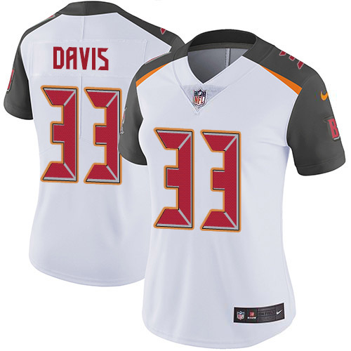 Nike Buccaneers #33 Carlton Davis III White Women's Stitched NFL Vapor Untouchable Limited Jersey Nike Buccaneers #33 Carlton Davis III White Women's Stitched NFL Vapor Untouchable Limited Jersey