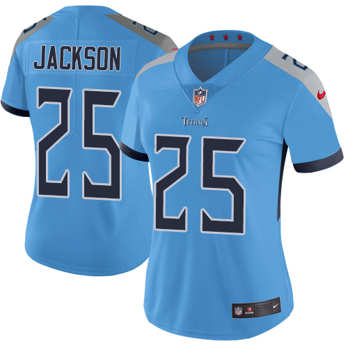 Nike Titans #25 Adoree' Jackson Light Blue Alternate Women's Stitched NFL Vapor Untouchable Limited Jersey Nike Titans #25 Adoree' Jackson Light Blue Alternate Women's Stitched NFL Vapor Untouchable Limited Jersey