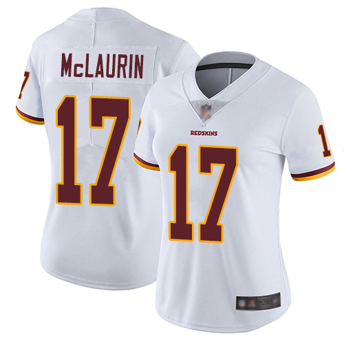 Nike Redskins #17 Terry McLaurin White Women's Stitched NFL Vapor Untouchable Limited Jersey Nike Redskins #17 Terry McLaurin White Women's Stitched NFL Vapor Untouchable Limited Jersey