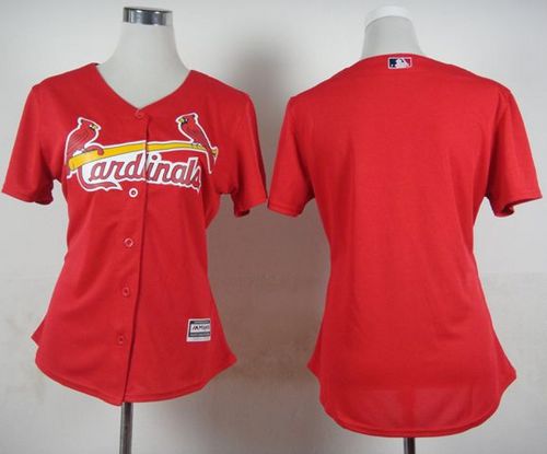 Cardinals Blank Red Fashion Women's Stitched MLB Jersey Cardinals Blank Red Fashion Women's Stitched MLB Jersey