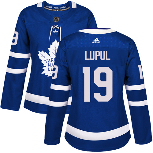 Adidas Maple Leafs #19 Joffrey Lupul Blue Home Authentic Women's Stitched NHL Jersey Adidas Maple Leafs #19 Joffrey Lupul Blue Home Authentic Women's Stitched NHL Jersey