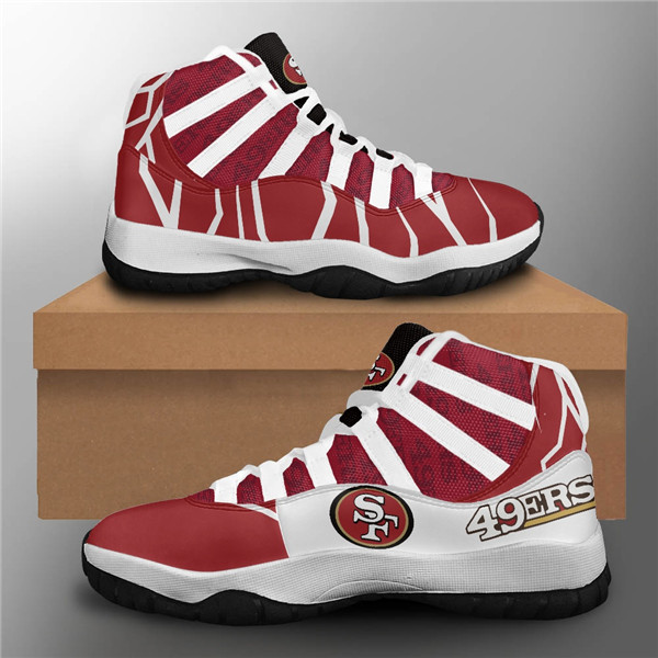 Women's San Francisco 49ers Air Jordan 11 Sneakers 3002