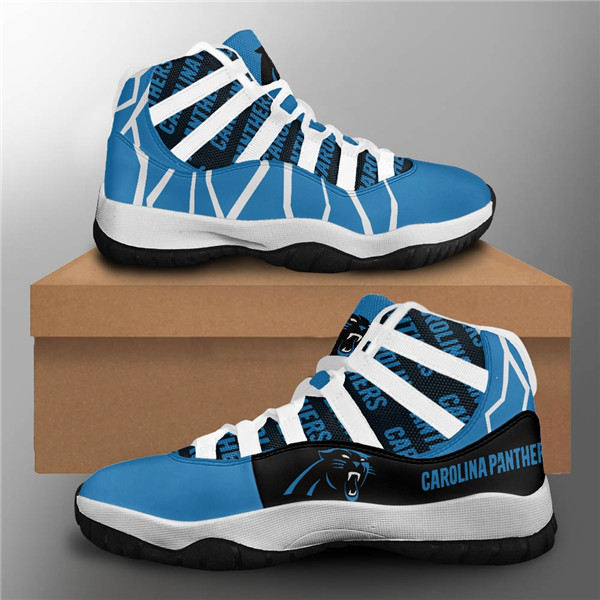 Men's Carolina Panthers Air Jordan 11 Sneakers 2002