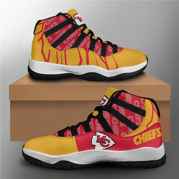 Men's Kansas City Chiefs Air Jordan 11 Sneakers 2001
