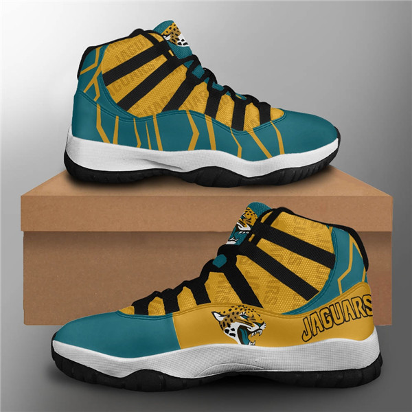 Men's Jacksonville Jaguars Air Jordan 11 Sneakers 2001 Men's Jacksonville Jaguars Air Jordan 11 Sneakers 2001