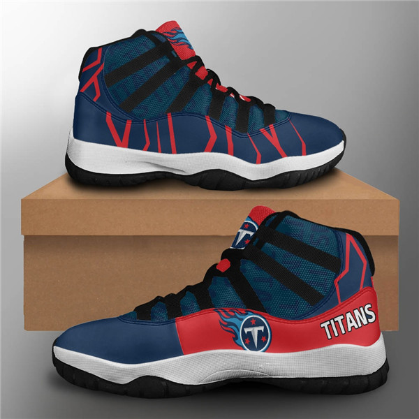 Men's Tennessee Titans Air Jordan 11 Sneakers 2002 Men's Tennessee Titans Air Jordan 11 Sneakers 2002