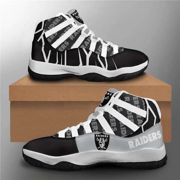 Men's Las Vegas Raiders Air Jordan 11 Sneakers 2001